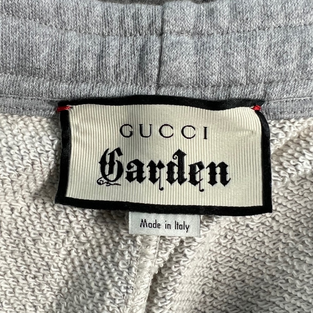 🛑SOLD🛑🐉GUCCI GARDEN EMBROIDERED SWEATPANTS🐉 - Picture 6 of 11